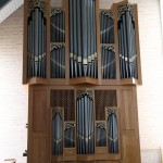 Het Sanders/ Spit-orgel in de Beth-El Kerk van de Hersteld Hervormde gemeente in Vriiezenveen