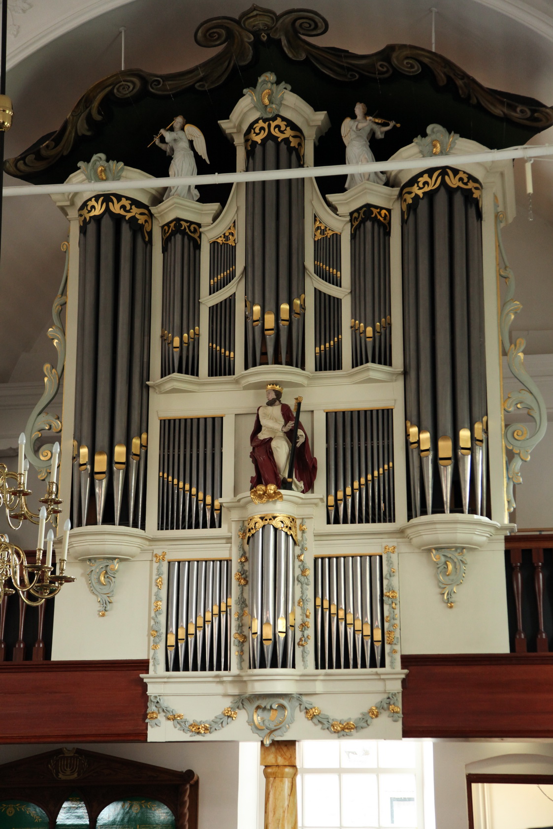 Het Rudolph Knol-orgel uit 1797 in de Hervormde kerk in Zwartsluis