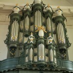 Het Hinsz-orgel uit 1776 in de Grote- of Nieuwe Kerk in Harlingen